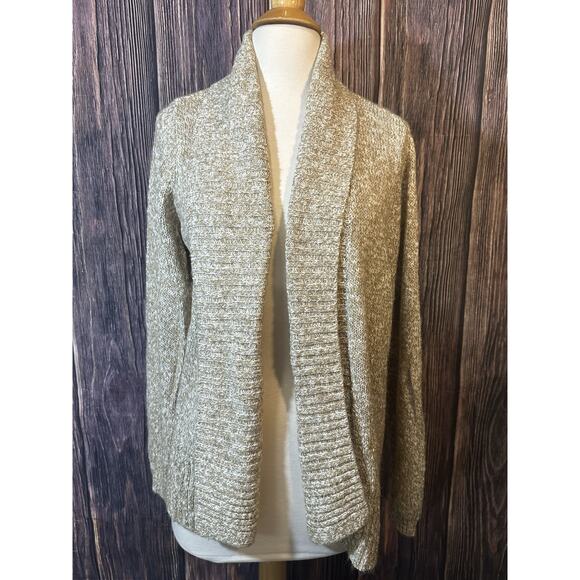 Croft Barrow Women's Tan Open Cardigan Long Sleeve Size XL - Picture 2 of 8